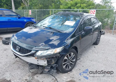 2015 Honda Civic Ex z USA, uszkodzony, nr VIN 19XFB2F8XFE051289